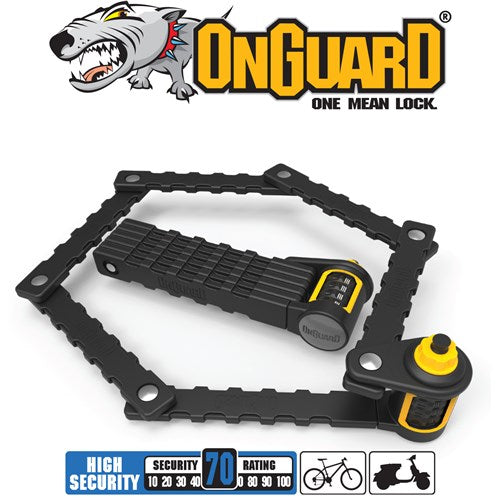 Link Plate Lock K9 Combo By ONGUARD