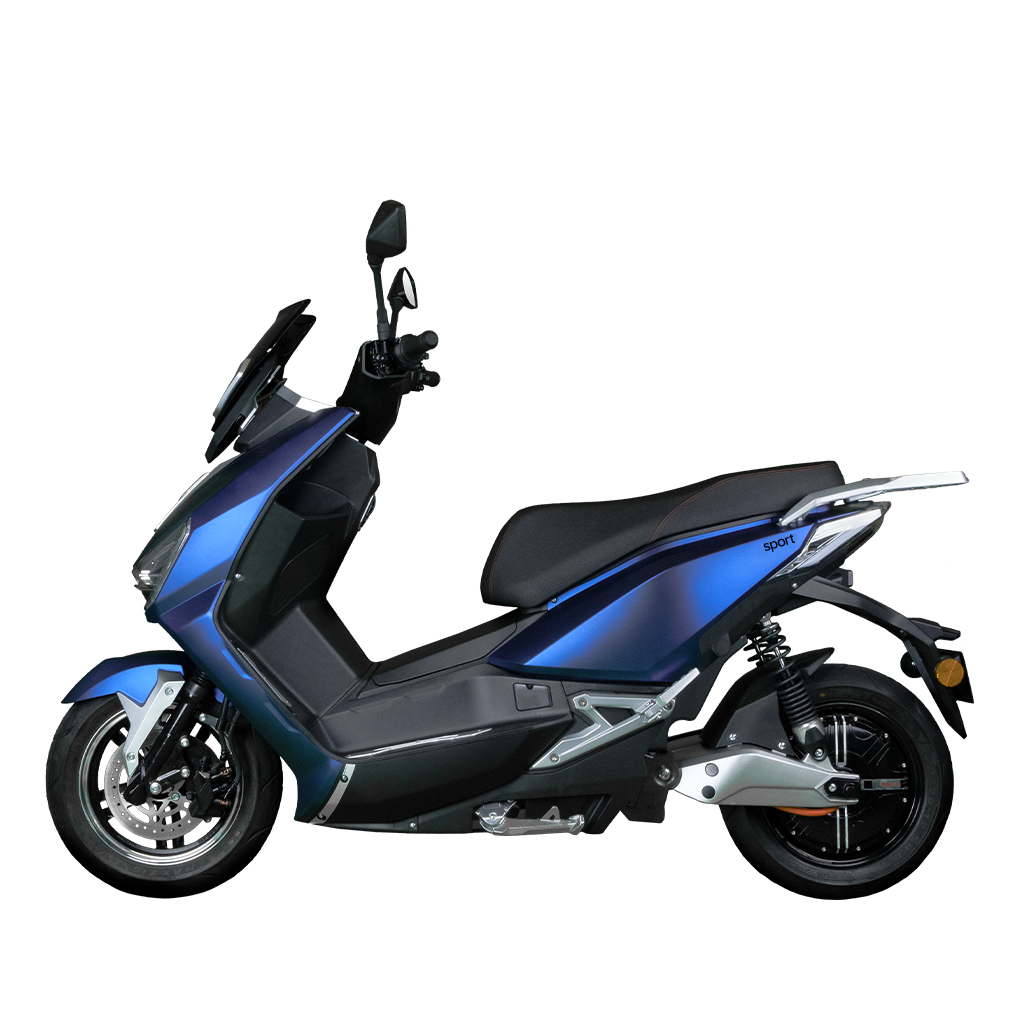 Benzina Zero Sport e moped blue