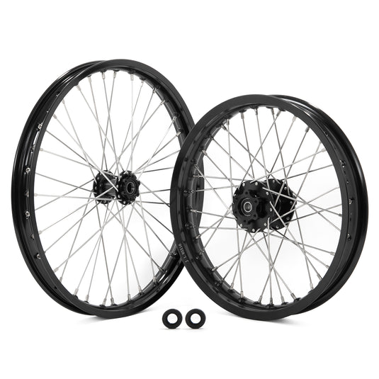 19″/16″ EBMX Branded Alloy 7000 Series Wheel Set – Suitable for SurRon Light Bee and Talaria
