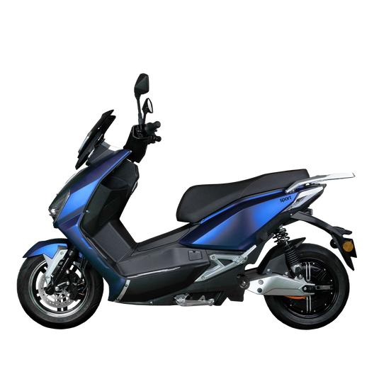 Benzina Zero Sport e moped blue