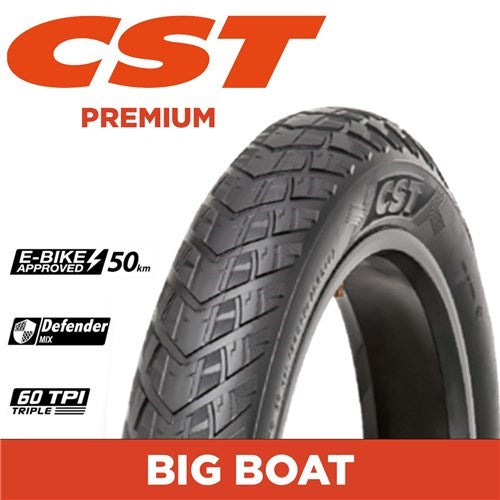 CST Tyre CTC-06 - 26 x 4.0 E-Bike Tyre Big Boat