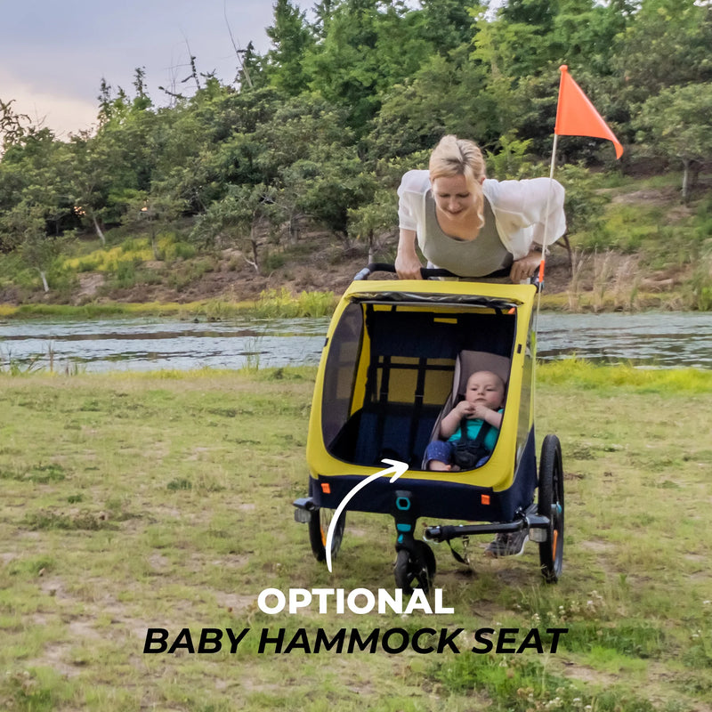 Load image into Gallery viewer, DELUXE KIDS TRAILER BABY HAMMOCK SEAT
