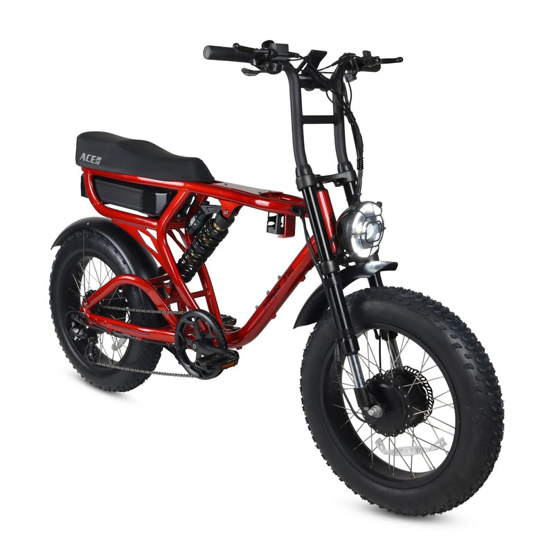 Load image into Gallery viewer, ace x demon ebike red
