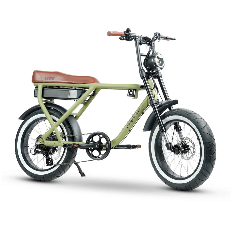 Load image into Gallery viewer, ace x ebike army green
