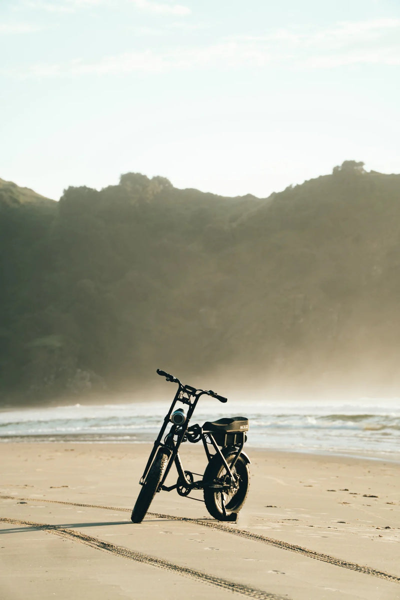 Load image into Gallery viewer, ace x ebike beach
