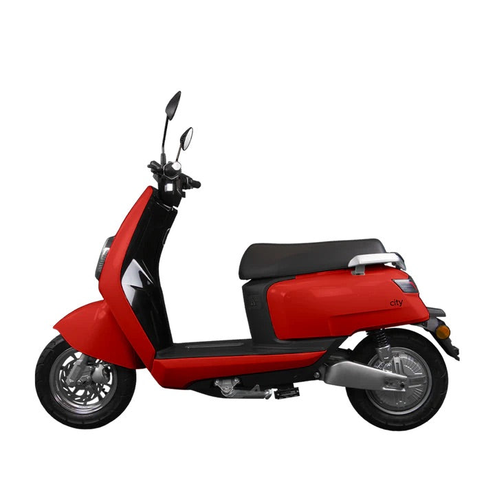 Load image into Gallery viewer, benzina city e scooter red
