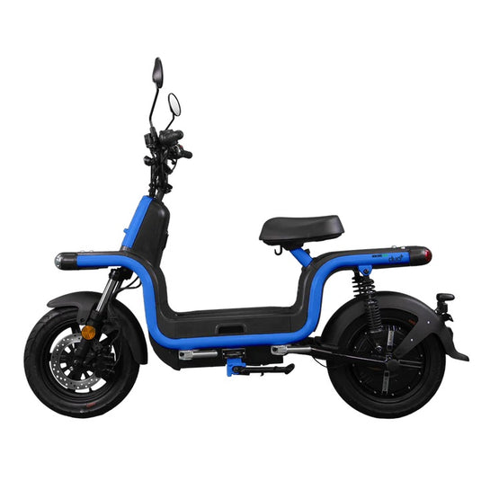 benzina zero duo escooter blue