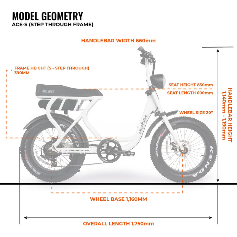 Load image into Gallery viewer, ebike model geometry
