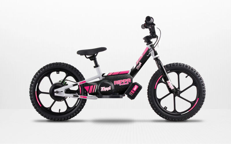 Load image into Gallery viewer, zippi kids electric motorbike pink
