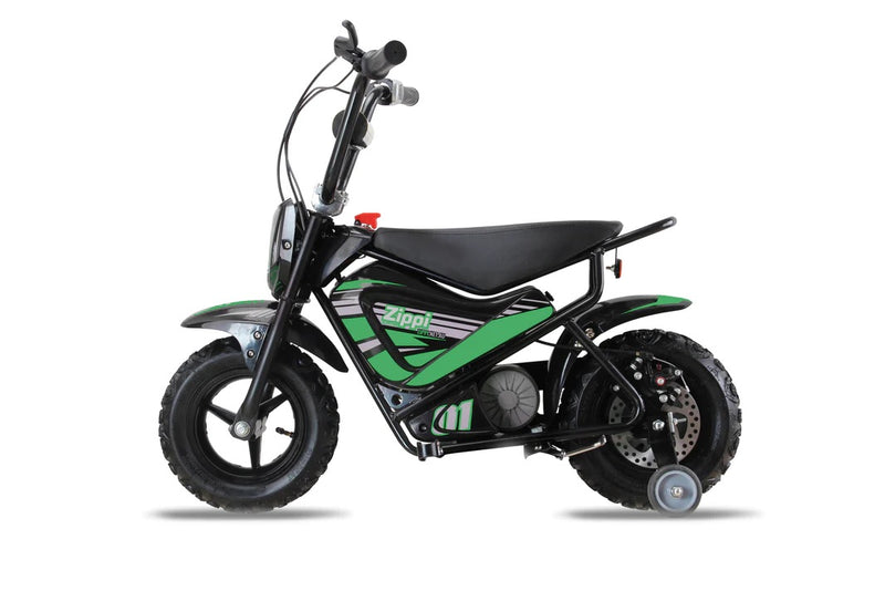 Load image into Gallery viewer, zippi ride kids ebike green
